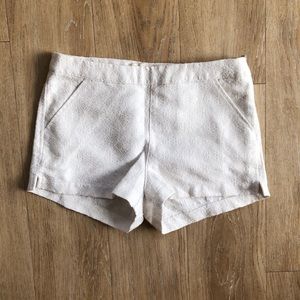 Abercrombie&Fitch Metallic Floral Jacquard Shorts